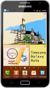Смартфон Samsung Galaxy Note GT-N7000 Blue - Красный Сулин