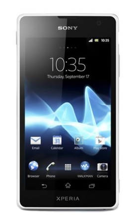 Смартфон Sony Xperia TX White - Красный Сулин